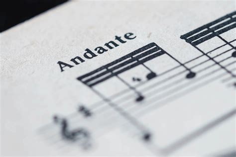 Andante Meaning Music: A Journey Through Its Interpretation and Application