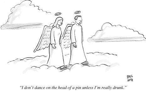 how many angels can dance on the head of a pin? And why does this question still intrigue us?