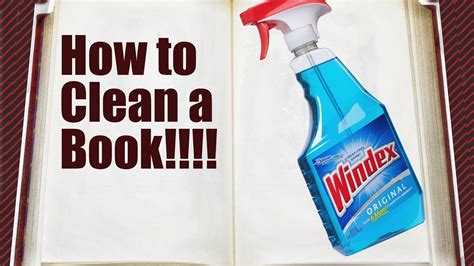 how to sanitize books